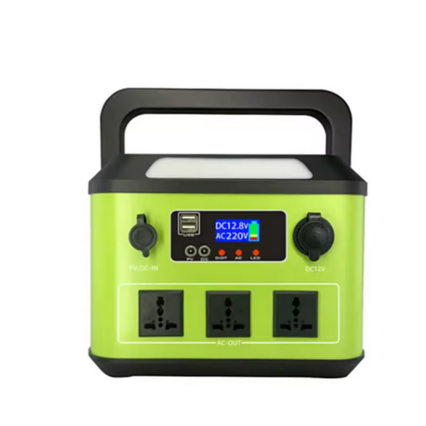 Portable 300W 500W Power Station AC DC Convertible Solar Generator 220v Disaster Emergency Outdoor AC Portable Power Bank - Image 5