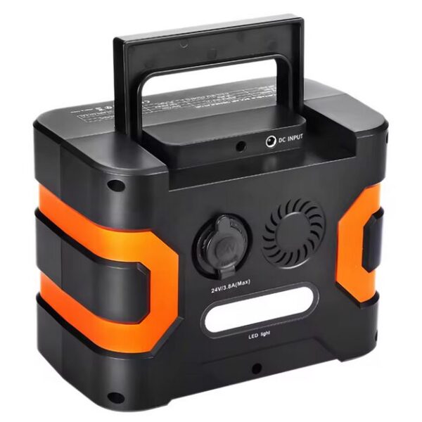 Portable Solar Power Station 300w Lithium Battery Power Bank Outdoor Emergency Portable Power Station Solar Generator OEM/ODM - Image 4