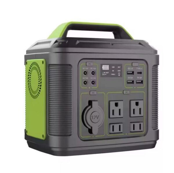 Portable 300W 500W Power Station AC DC Convertible Solar Generator 220v Disaster Emergency Outdoor AC Portable Power Bank - Image 6