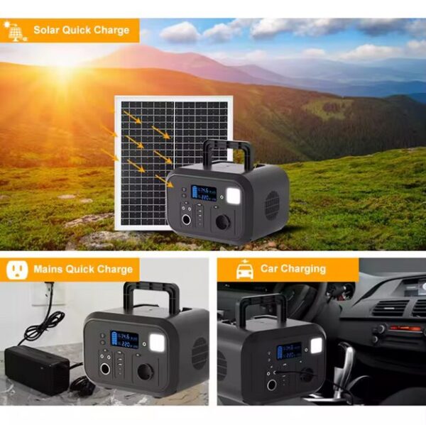 Independent Inverter Switch Control Portable All in One Solar Power Home Energy System - Image 2