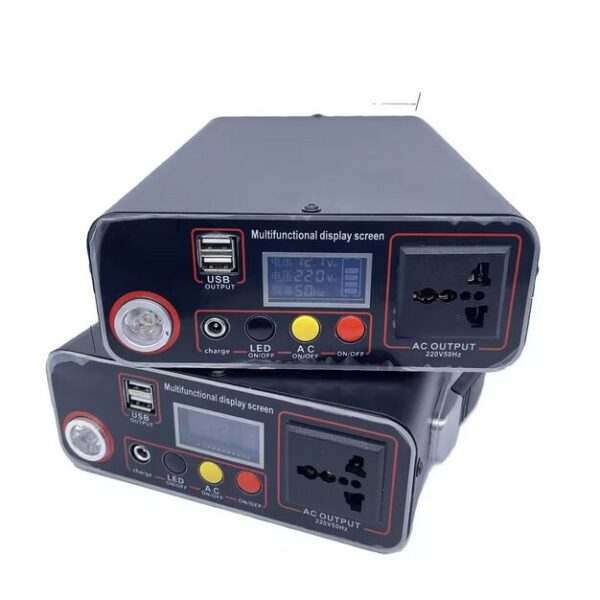 New Wholesale 300w Solar Generator Outdoor Electricity Power Energy Portable Solar Power Station 300 w - Image 3