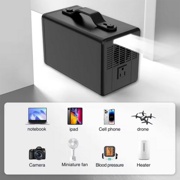 300W 230W Solar Generator Portable Power Station for Outdoor Camping Solar Portable Power Bank Solar Power Supply - Image 2