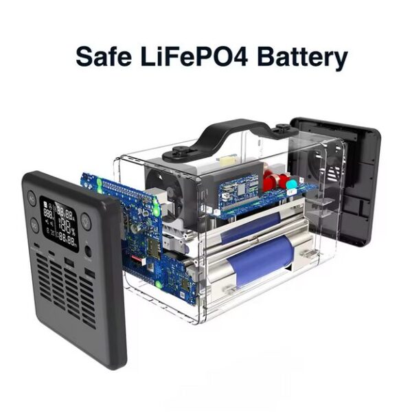 300W 230W Solar Generator Portable Power Station for Outdoor Camping Solar Portable Power Bank Solar Power Supply - Image 4